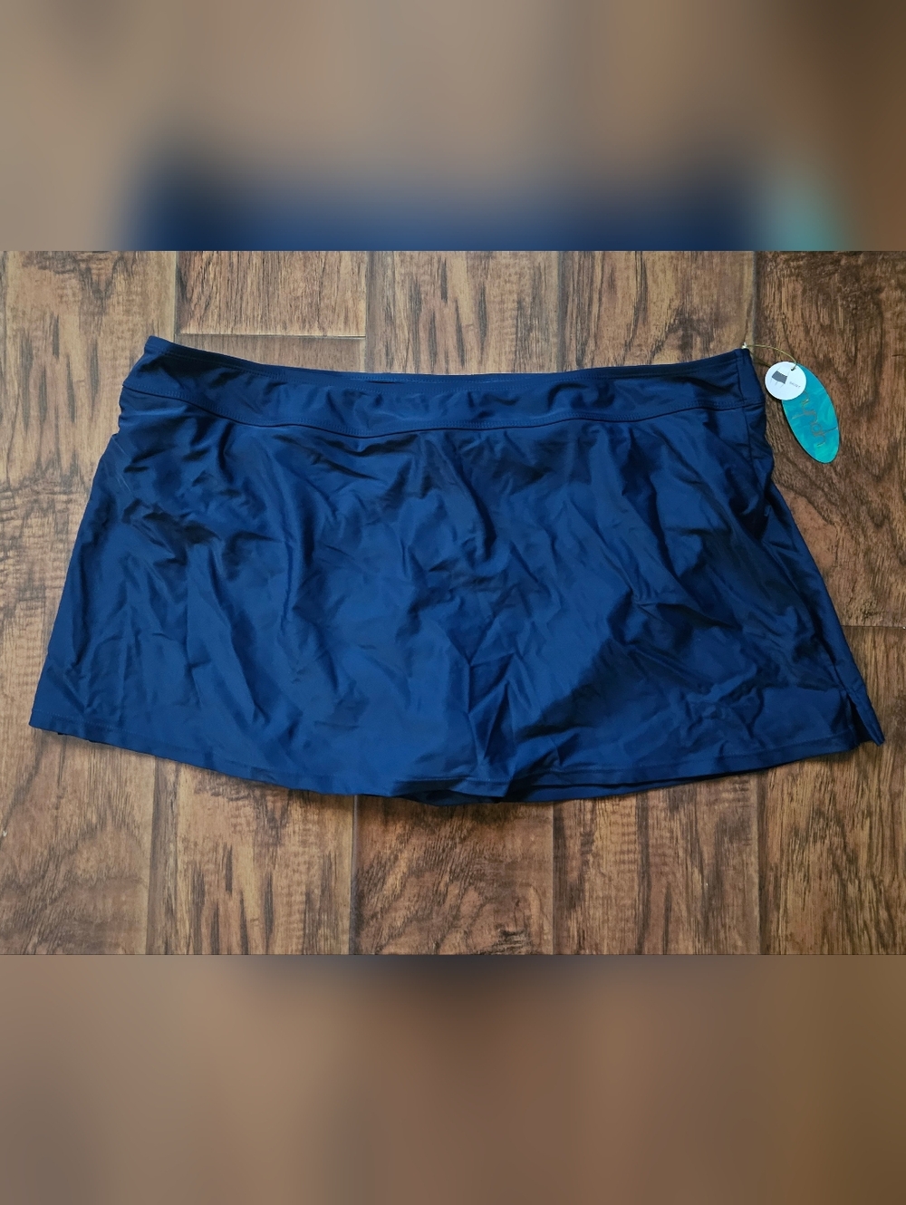 Navy Blue Swim Skirt